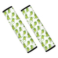 Cute Frog Pattern Print Car Seat Belt Covers