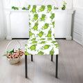 Cute Frog Pattern Print Dining Chair Slipcover