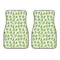 Cute Frog Pattern Print Front Car Floor Mats