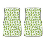 Cute Frog Pattern Print Front Car Floor Mats
