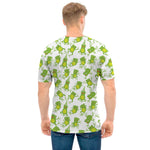 Cute Frog Pattern Print Men's T-Shirt