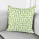 Cute Frog Pattern Print Pillow Cover