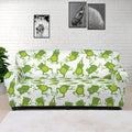 Cute Frog Pattern Print Sofa Cover