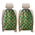 Cute Gingerbread Man Pattern Print Car Seat Organizers