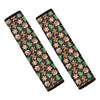 Cute Gingerbread Pattern Print Car Seat Belt Covers