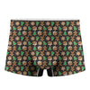 Cute Gingerbread Pattern Print Men's Boxer Briefs