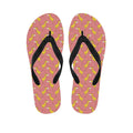 Cute Giraffe Pattern Print Flip Flops