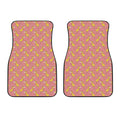 Cute Giraffe Pattern Print Front Car Floor Mats