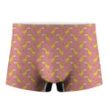 Cute Giraffe Pattern Print Men's Boxer Briefs