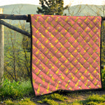 Cute Giraffe Pattern Print Quilt