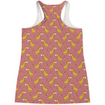 Cute Giraffe Pattern Print Women's Racerback Tank Top