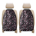Cute Girly Heart Pattern Print Car Seat Organizers