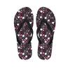 Cute Girly Heart Pattern Print Flip Flops