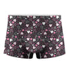 Cute Girly Heart Pattern Print Men's Boxer Briefs