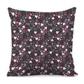 Cute Girly Heart Pattern Print Pillow Cover