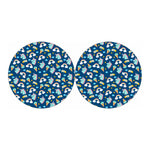 Cute Girly Unicorn Pattern Print Car Coasters