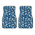 Cute Girly Unicorn Pattern Print Front Car Floor Mats