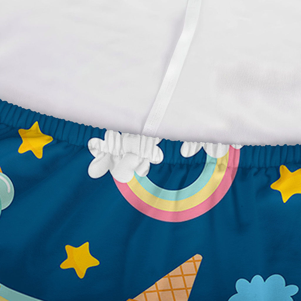 Cute Girly Unicorn Pattern Print Sofa Cover