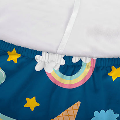 Cute Girly Unicorn Pattern Print Sofa Cover