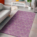 Cute Grape Pattern Print Area Rug
