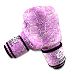 Cute Grape Pattern Print Boxing Gloves