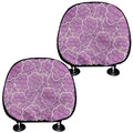 Cute Grape Pattern Print Car Headrest Covers