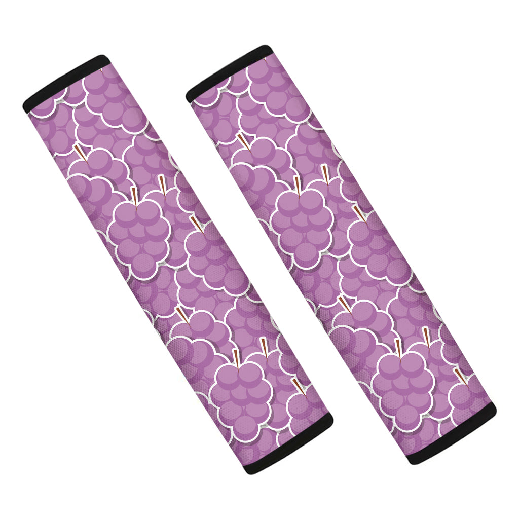 Cute Grape Pattern Print Car Seat Belt Covers