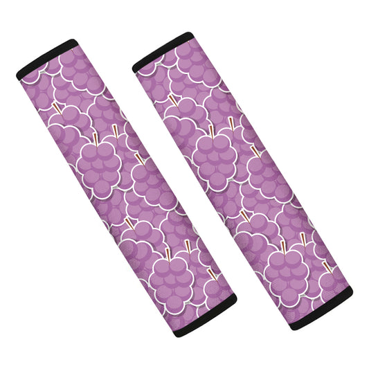 Cute Grape Pattern Print Car Seat Belt Covers