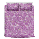Cute Grape Pattern Print Duvet Cover Bedding Set