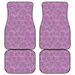 Cute Grape Pattern Print Front and Back Car Floor Mats