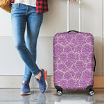 Cute Grape Pattern Print Luggage Cover