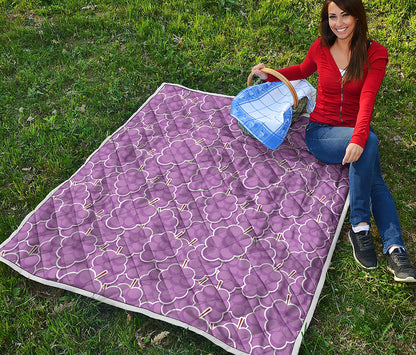 Cute Grape Pattern Print Quilt
