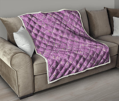Cute Grape Pattern Print Quilt