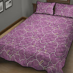 Cute Grape Pattern Print Quilt Bed Set