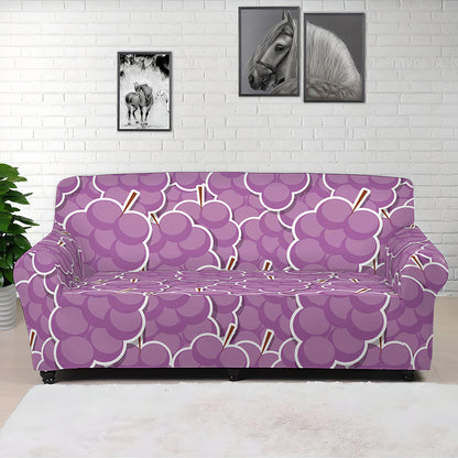 Cute Grape Pattern Print Sofa Cover