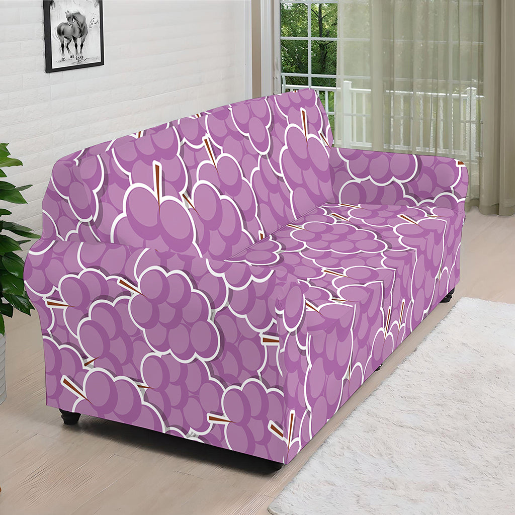 Cute Grape Pattern Print Sofa Cover