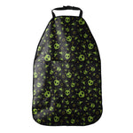 Cute Green Alien Pattern Print Car Seat Organizers