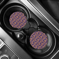 Cute Halloween Candy Pattern Print Car Coasters
