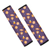 Cute Halloween Candy Pattern Print Car Seat Belt Covers