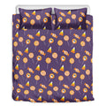 Cute Halloween Candy Pattern Print Duvet Cover Bedding Set