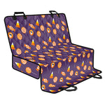 Cute Halloween Candy Pattern Print Pet Car Back Seat Cover