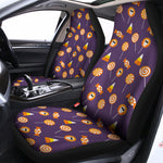 Cute Halloween Candy Pattern Print Universal Fit Car Seat Covers
