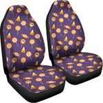 Cute Halloween Candy Pattern Print Universal Fit Car Seat Covers