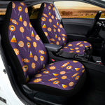 Cute Halloween Candy Pattern Print Universal Fit Car Seat Covers
