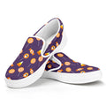 Cute Halloween Candy Pattern Print White Slip On Sneakers