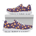 Cute Halloween Candy Pattern Print White Running Shoes