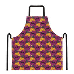 Cute Halloween Pumpkin Witch Print Apron
