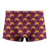 Cute Halloween Pumpkin Witch Print Men's Boxer Briefs