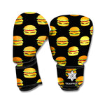 Cute Hamburger Pattern Print Boxing Gloves