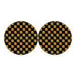 Cute Hamburger Pattern Print Car Coasters